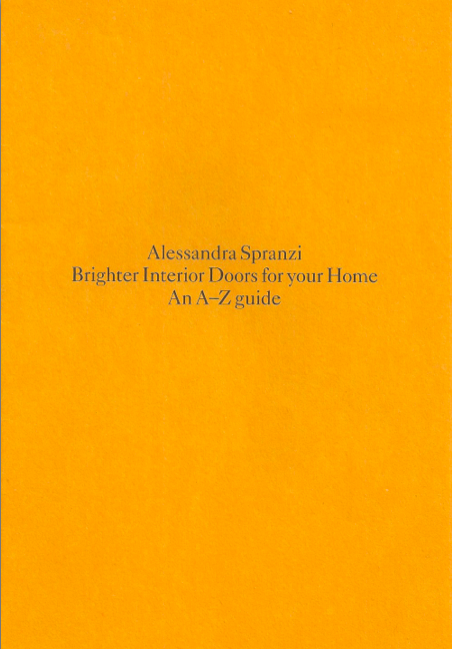 Alessandra Spranzi - Brighter Interior Doors for your Home. An A-Z guide